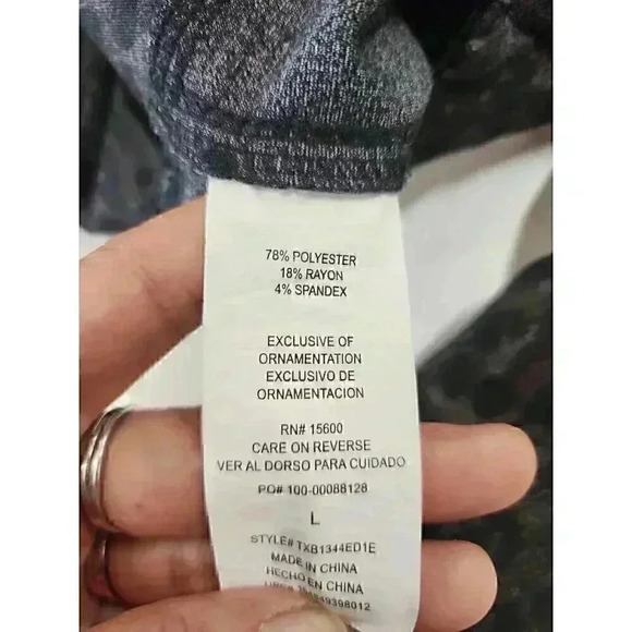 Jolt Animal Printed Pullover Legging Women's L - Picture 5 of 7